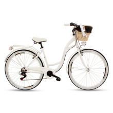 CE approved Holland style fashionable 2021 28''single speed bicycle 700C 7 Speed Women City Bicycles